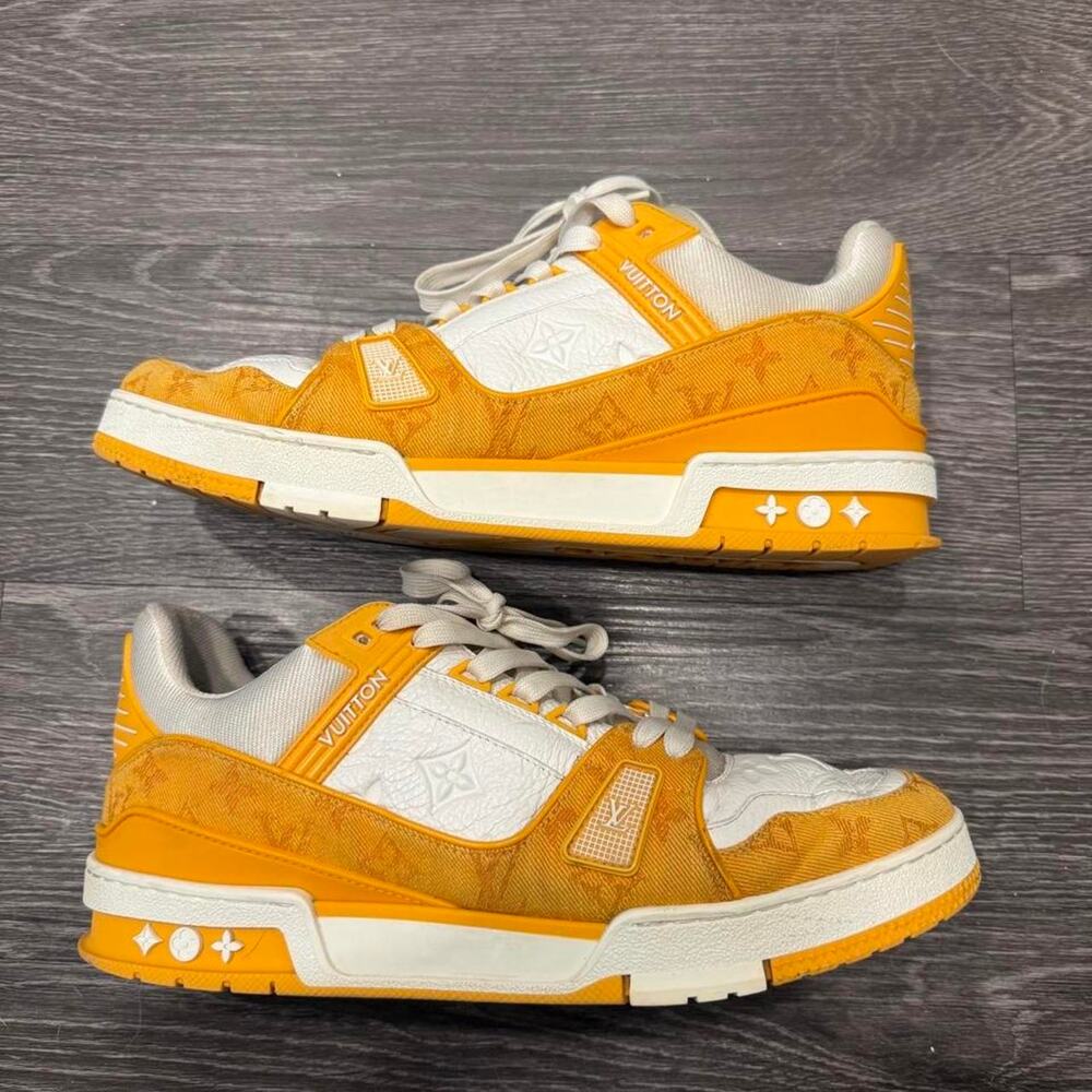 Louis vuitton lv trainer yellow
